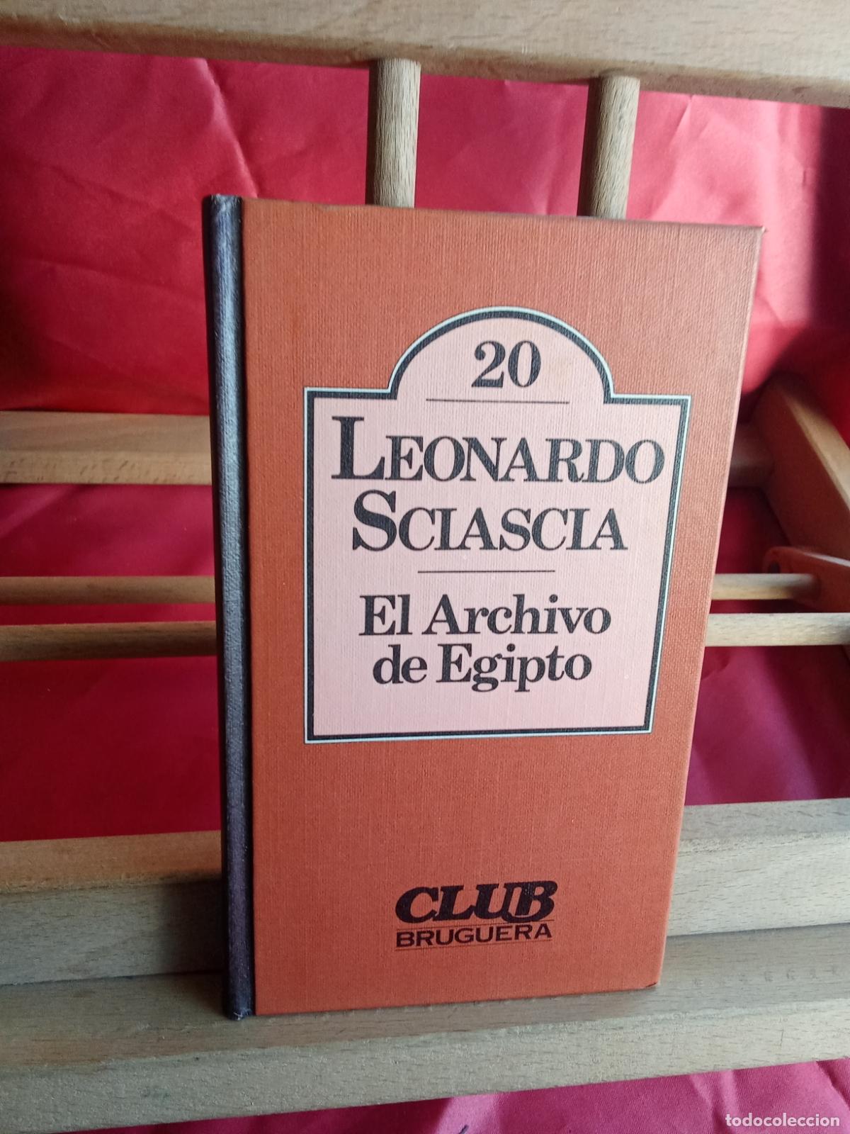 Libros: El archivo de Egipto. Leonardo Sciascia L.8760-1577