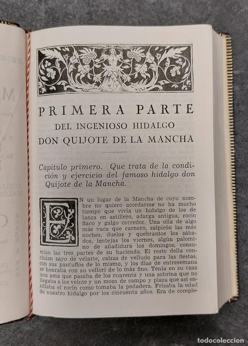 Libros: EL QUIJOTE - DE CERVANTES SAAVEDRA. MIGUEL - Foto 2