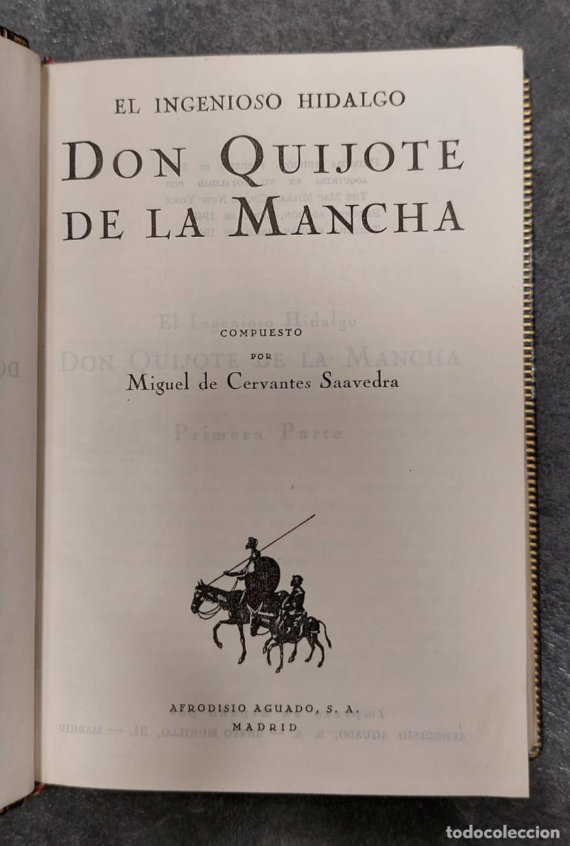 Libros: EL QUIJOTE - DE CERVANTES SAAVEDRA. MIGUEL - Foto 5