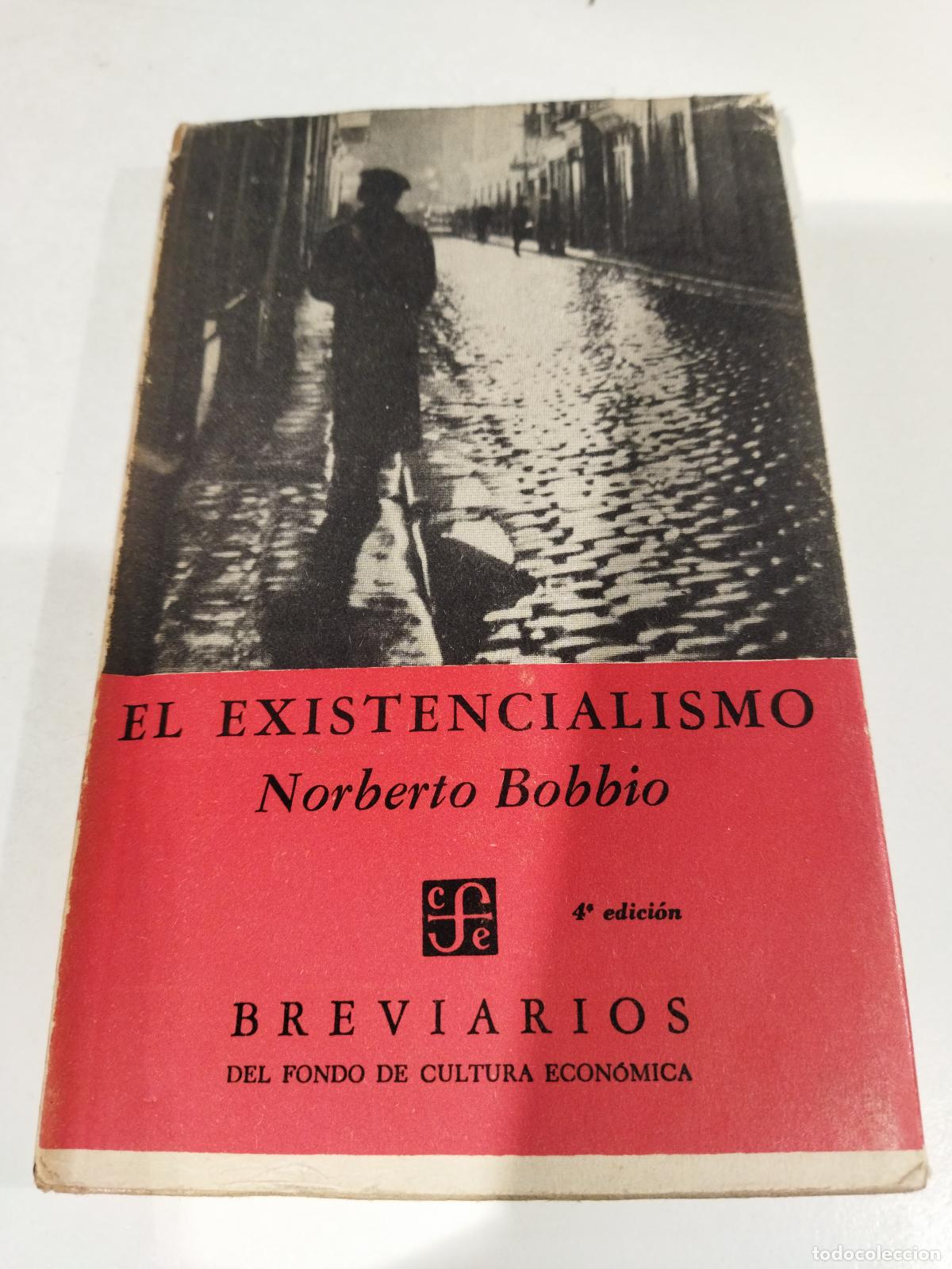 Libros: EL EXISTENCIALISMO - BOBBIO, NORBERTO