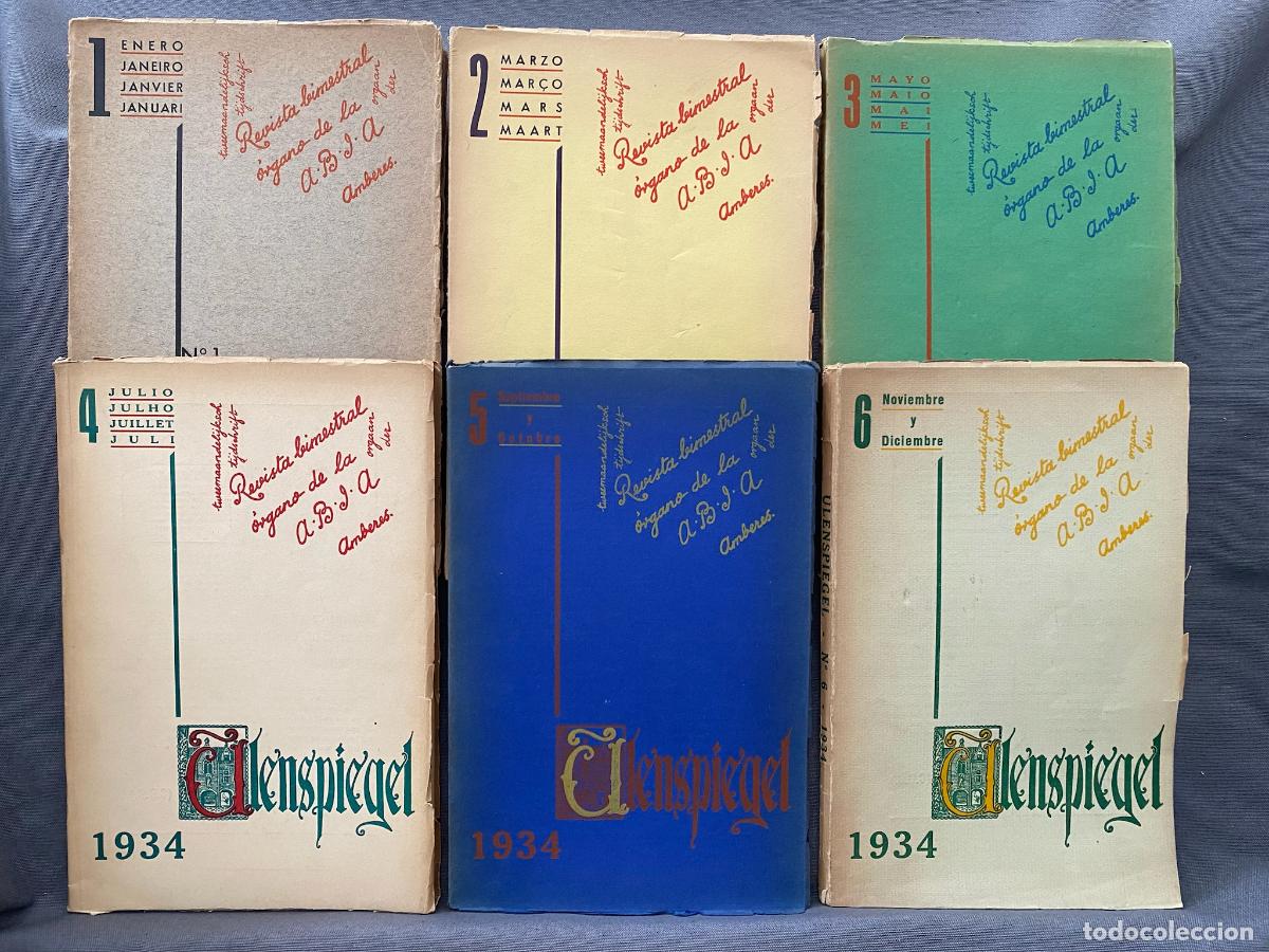 B&uuml;cher: ULENSPIEGEL : REVISTA BIMESTRAL ORGANO DE LA ASOCIACION BELGO - IBERO - AMERICANA.