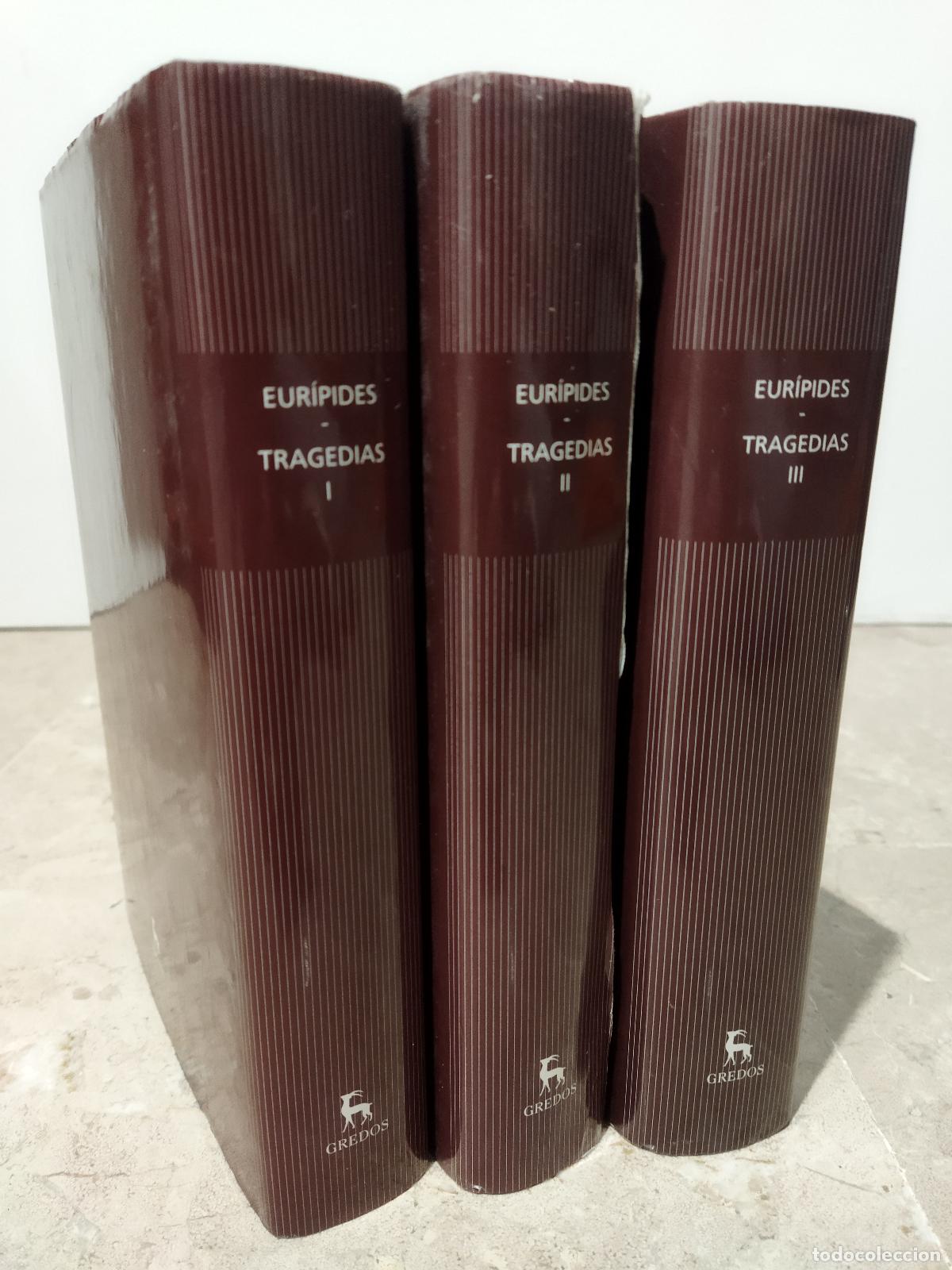Libros: TRAGEDIAS. VOL. I, II, III - EUR&Iacute;PIDES - Foto 1