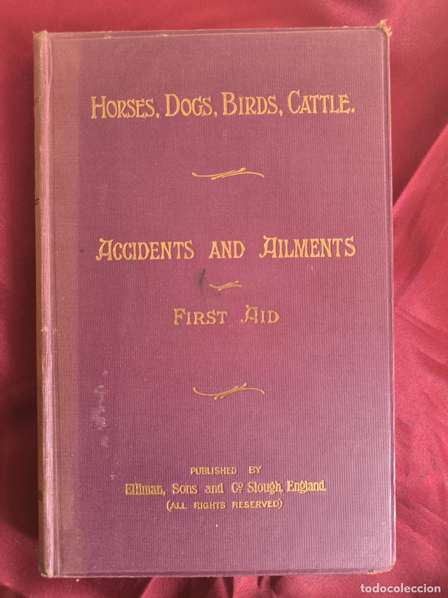 Libros: Horses, Dogs, Birds, Cattle: Accidents and Ailments. First Aid -