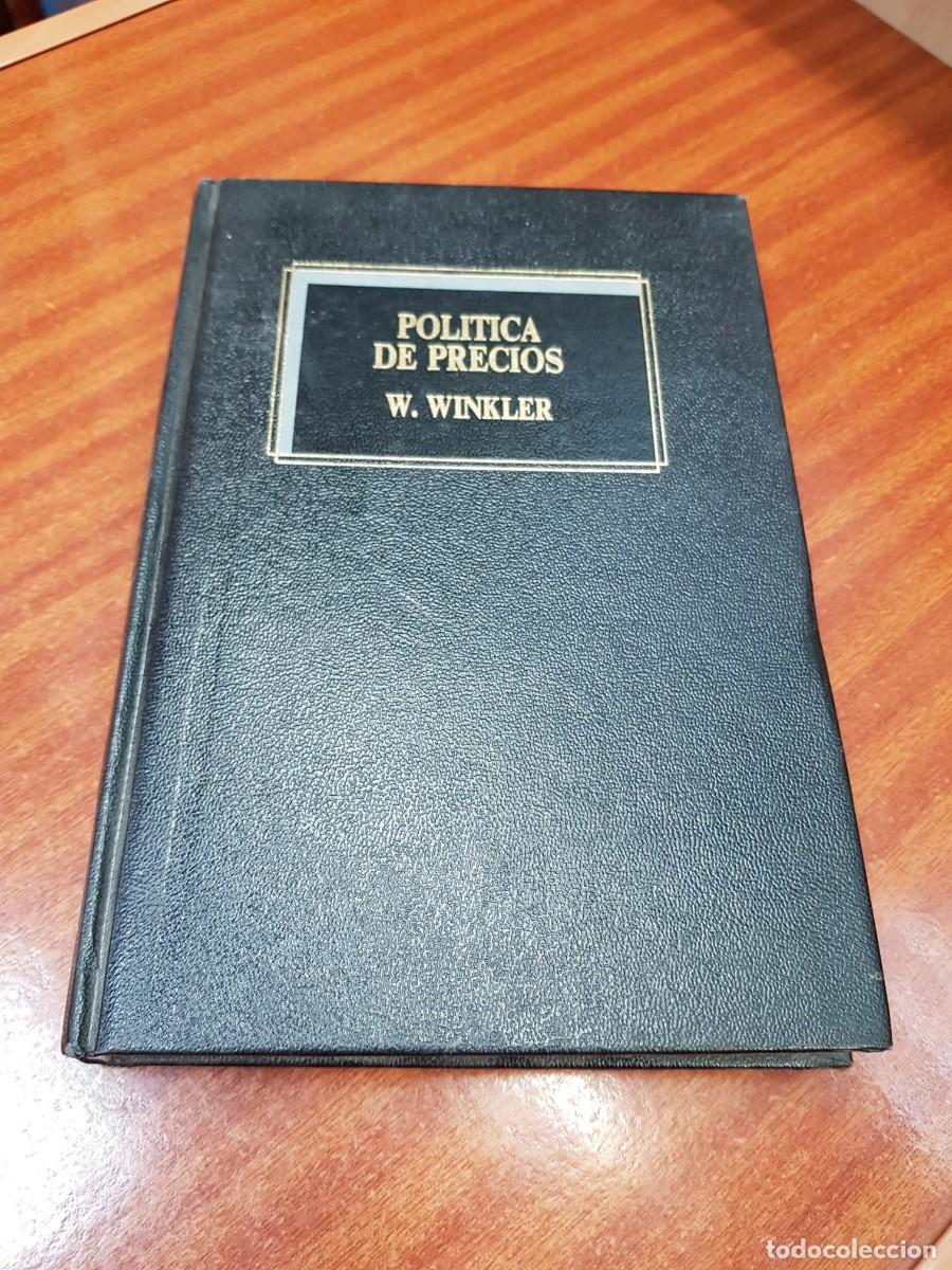 Libros: POLITICA DE PRECIOS-W.WINKLER
