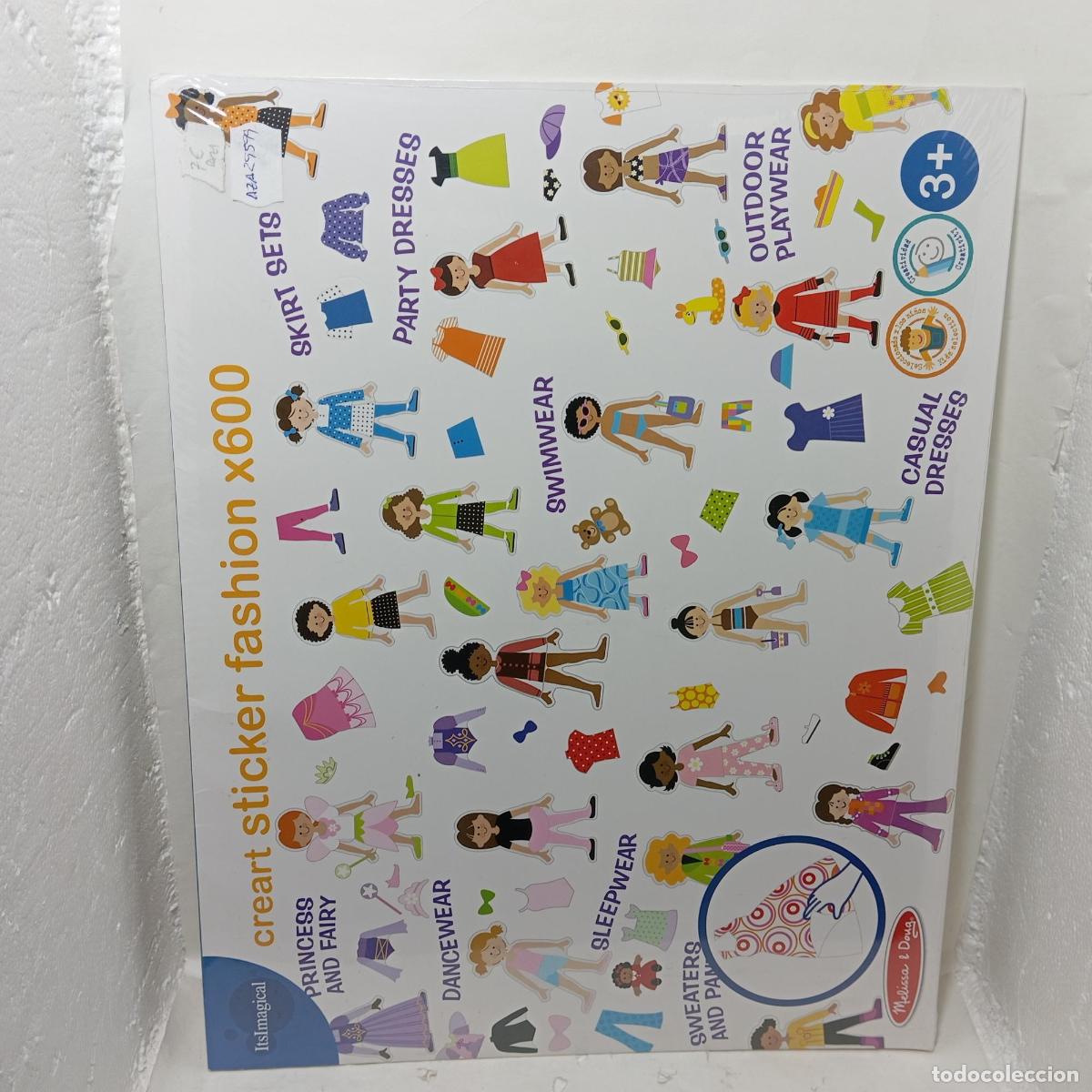 Libros: CREART STICKER FASHION X600 -