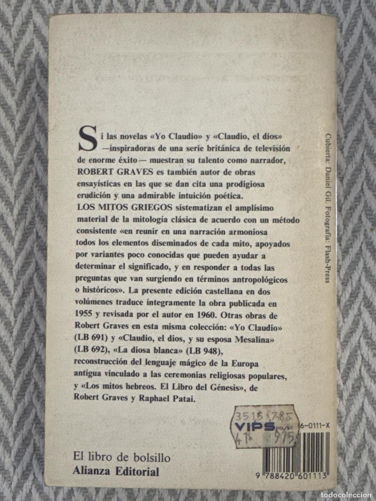 Libros: Los mitos griegos 2 - Robert Graves - Foto 3