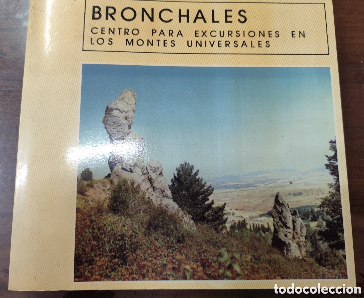 Livres: BRONCHALES. Centro para excursiones en los montes universales. 1&ordf; Edici&oacute;n. A&ntilde;o 1989 - CARRAU LEONART