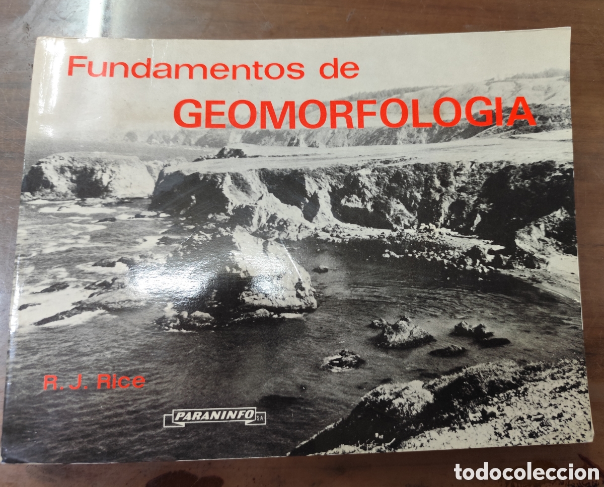 Livres: FUNDAMENTOS DE GEOMORFOLOGIA. A&ntilde;o 1983 - RICE,R. J.
