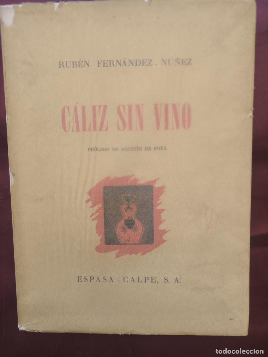 Libros: C&aacute;liz sin vino (Poemas) - Rub&eacute;n Fern&aacute;ndez-N&uacute;&ntilde;ez