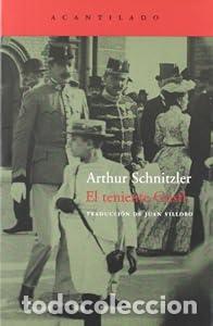 Libros: El teniente Gustl - Arthur Schnitzler