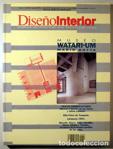 Libri di seconda mano: DISE&Ntilde;O INTERIOR. Interior Architecture and Desing for Living n&ordm; 3, Abril 1991 - Madrid 1991 - Ilustr