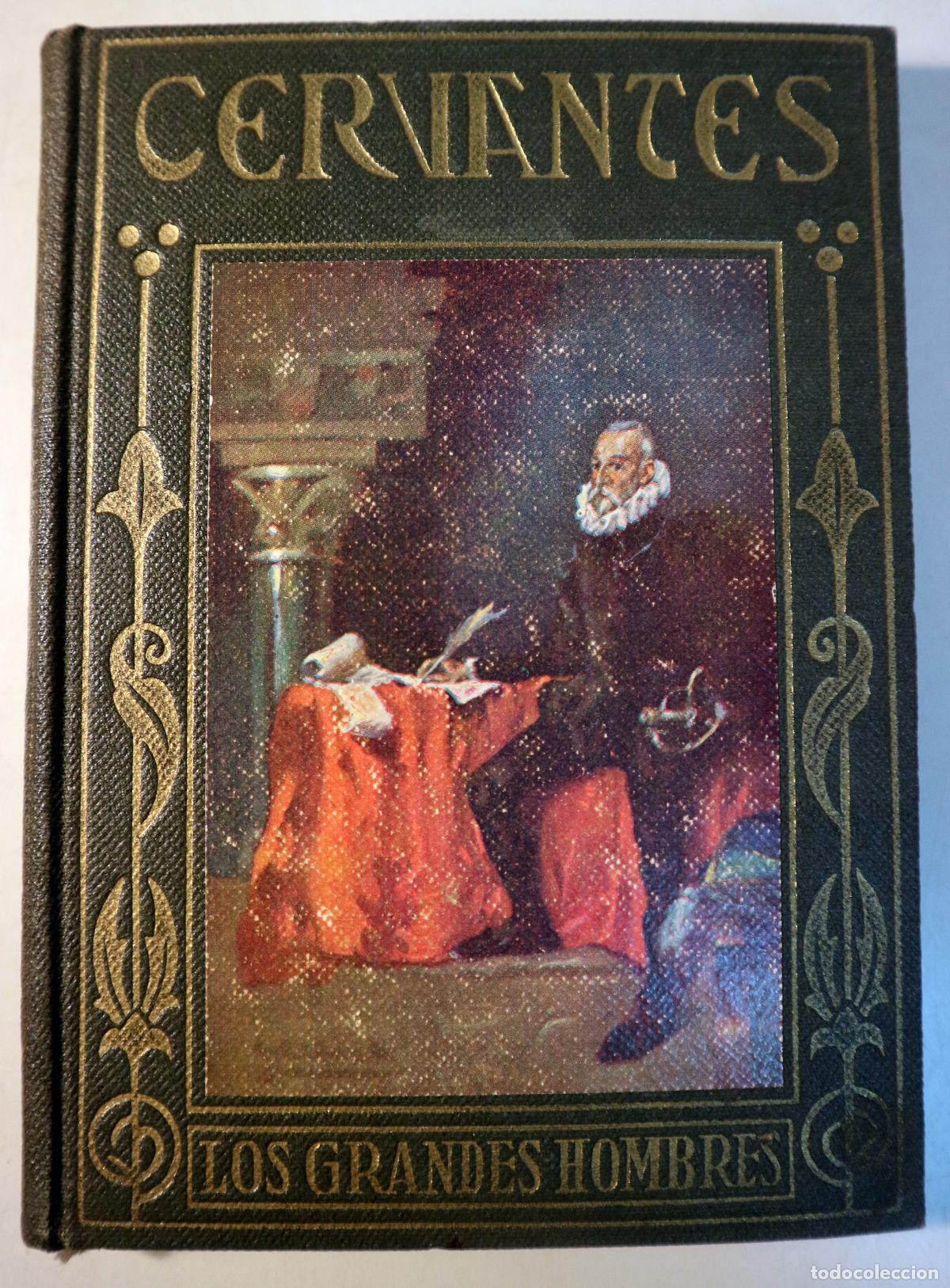 Libri di seconda mano: Cervantes, Miguel de - MIGUEL de CERVANTES. Su vida gloriosa - Barcelona 1926 - Ilustrado