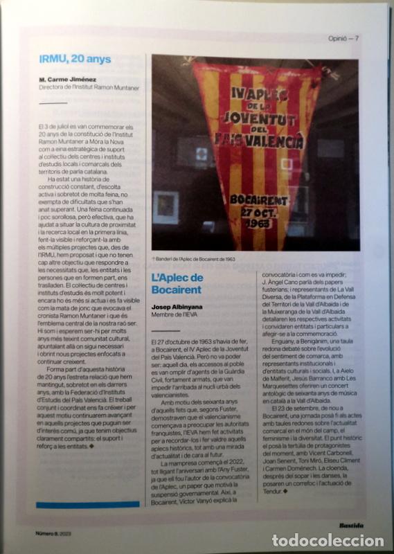Libros: BASTIDA N&ordm; 8 - Alaqu&agrave;s 2023 - Il&middot;lustrat - Foto 2