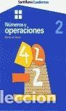 Libros: CUADERNOS N&Uacute;MEROS Y OPERACIONES RESTA SIN LLEVAR 2 - SANTILLANA - Foto 1