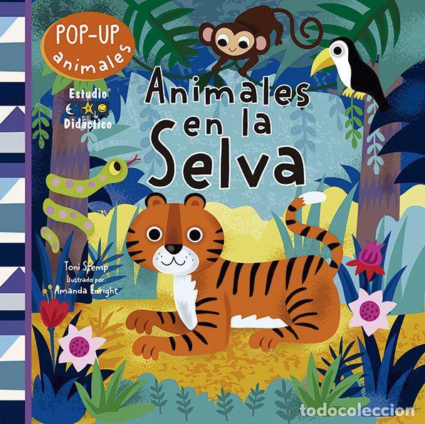 Libri di seconda mano: ANIMALES EN LA SELVA (POP-UP) - STEMP, TONI
