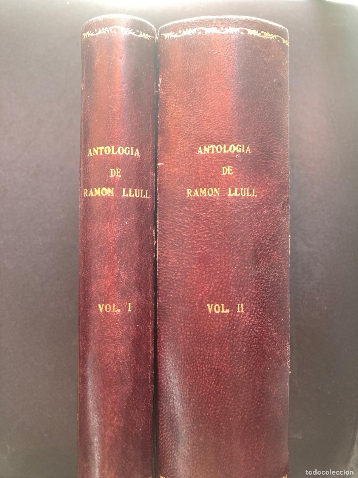 B&uuml;cher: Ramon Llull - Antolog&iacute;a de Ramon Llull (2 vols.; obra completa)
