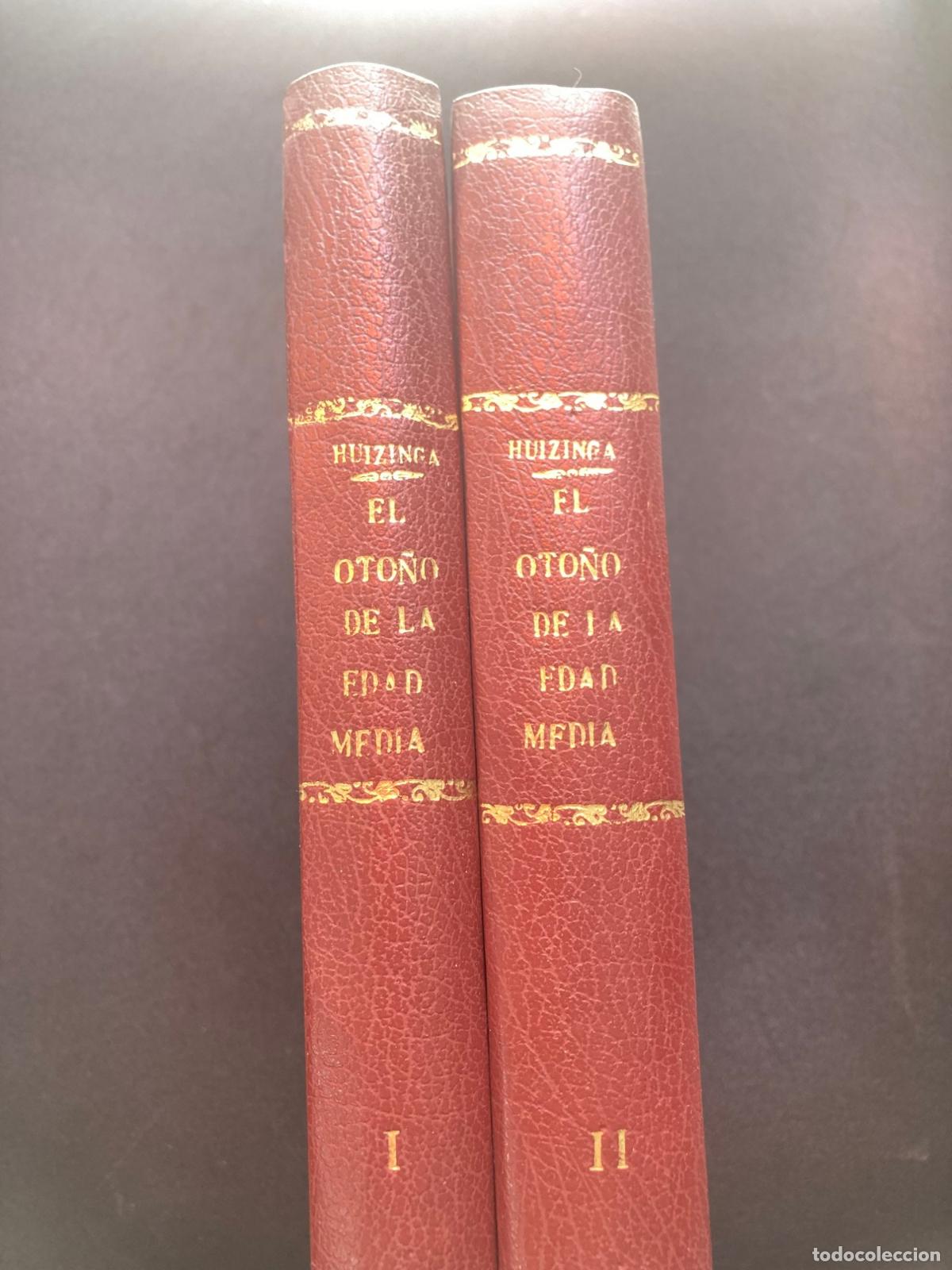 Libros: Johan Huizinga - El oto&ntilde;o de la Edad Media (2 vols; Obra completa) - Foto 1