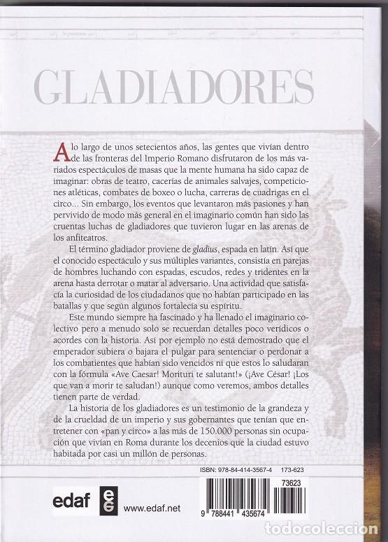 Libros: Gladiadores Lucha y espect&aacute;culo en la Antigua Roma - Llu&iacute;s Prats - Foto 2