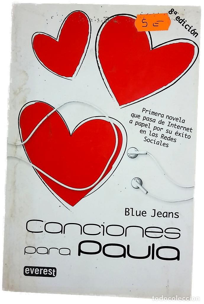 Livros em segunda m&atilde;o: Canciones para Paula - Blue Jeans