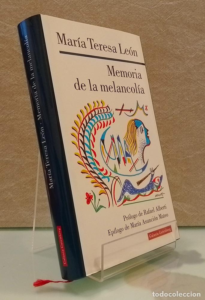 Libros: Memoria de la melancol&iacute;a (primera edici&oacute;n) - Mar&iacute;a Teresa Le&oacute;n