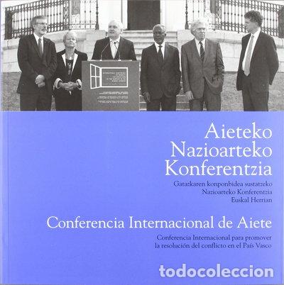 Libros: Aieteko Nazioarteko Konferentzia- 9788461573479
