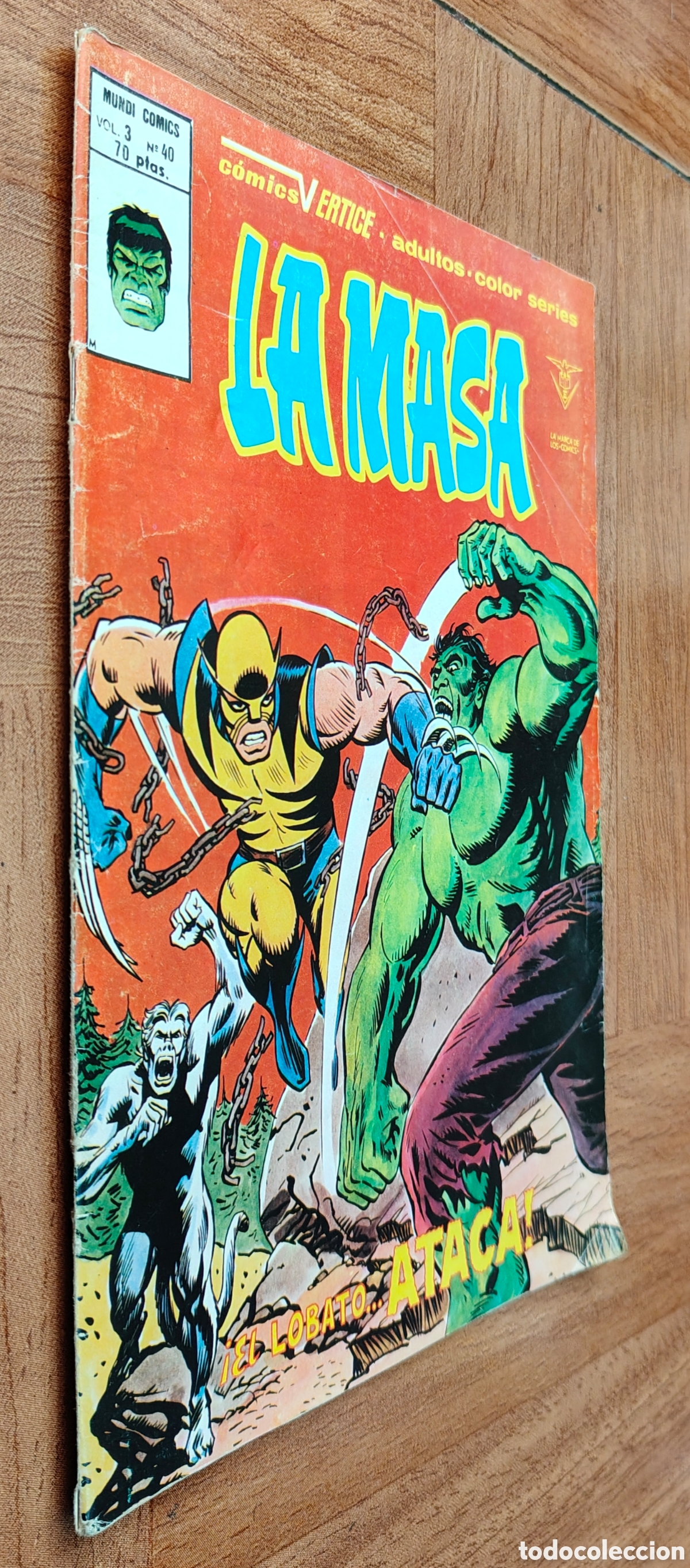 Libros: La Masa: &iexcl;El Lobato ataca! - Vol. 3 N&uacute;mero 40 � V&eacute;rtice - Len Wein