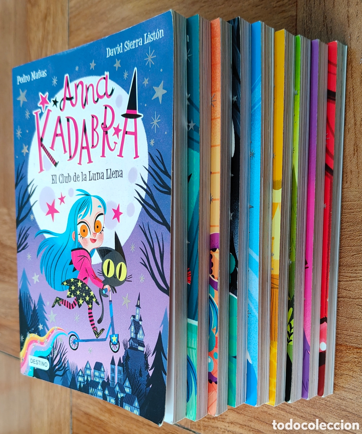 Libros: Anna Kadabra � 9 N&uacute;meros (1 al 9) � Destino - Pedro Ma&ntilde;as / David Sierra List&oacute;n
