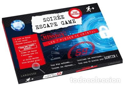 Libros: Soir&eacute;e Escape game - 7 pi&egrave;ces de cristal- 9782035962102