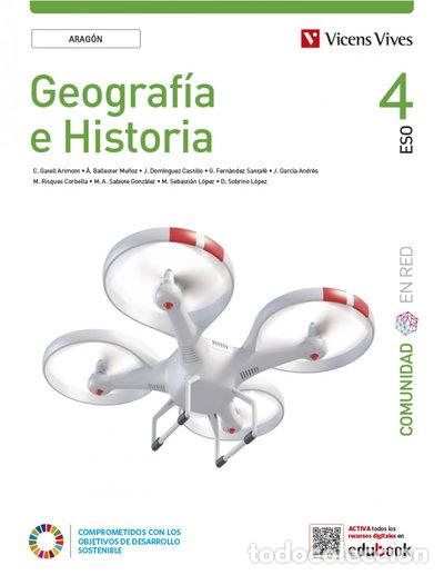 Livros em segunda m&atilde;o: Geograf&iacute;a e Historia 4 Arag&oacute;n- 9788468293745