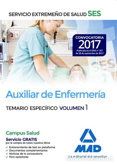 Libros: Auxiliar de enfermer&iacute;a del Servicio Extreme&ntilde;o de Salud (SES). Temario Espec&iacute;f...- 9788414210949