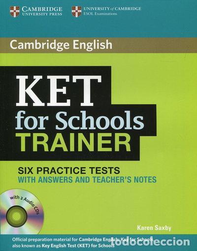books: KET for Schools Trainer Six Practice Tests with Answers- 9780521132381