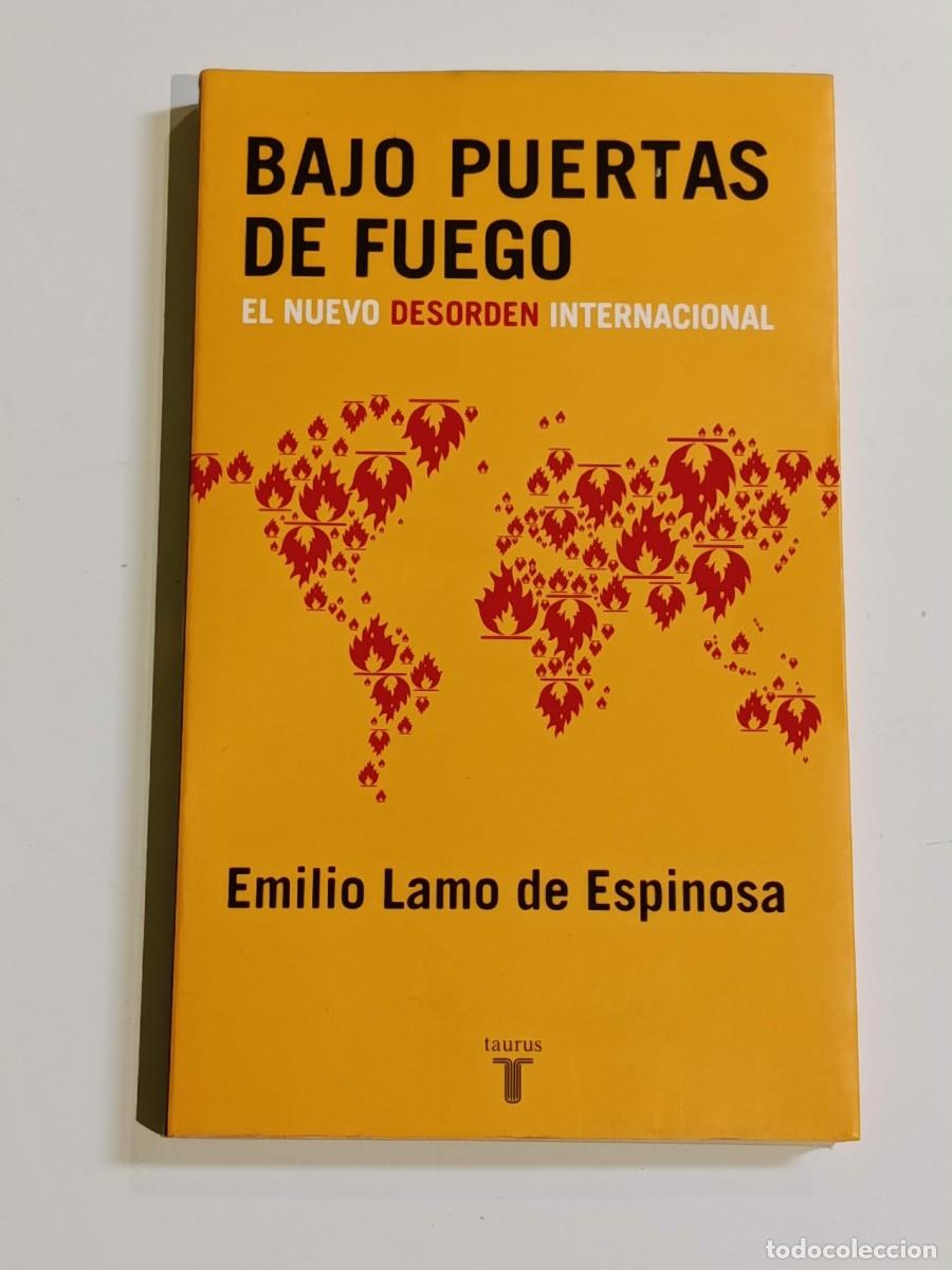 Libros: Bajo puertas de fuego Emilio Lamo