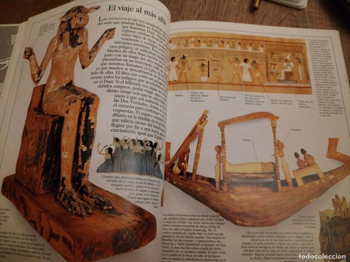 Libros: El antiguo Egipto- biblioteca visual altea