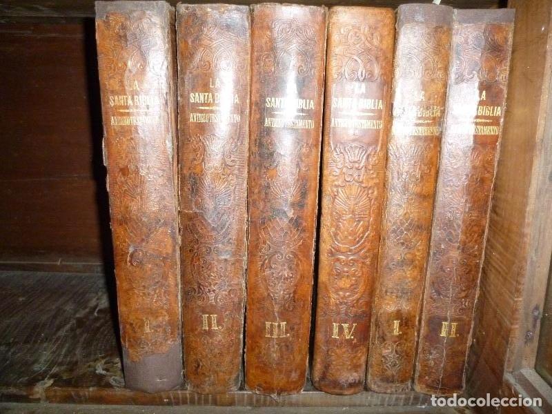 B&uuml;cher: La Santa Biblia, Traducida al Espa&ntilde;ol de la Vulgata Latina y anotada ... por Felipe Sc&iacute;o de San Migu