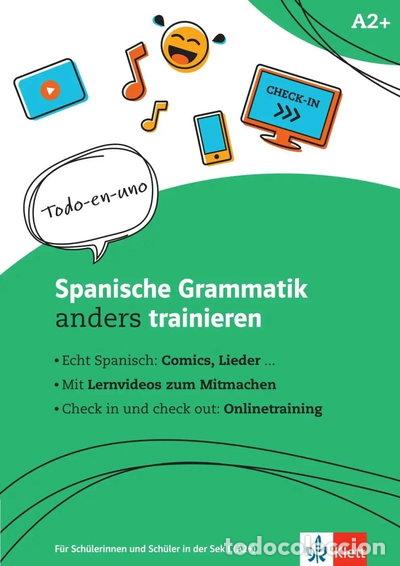 books: Spanische Grammatik anders trainieren- 9783125256859