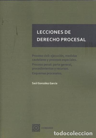books: Lecciones de Derecho Procesal- 9788413690933