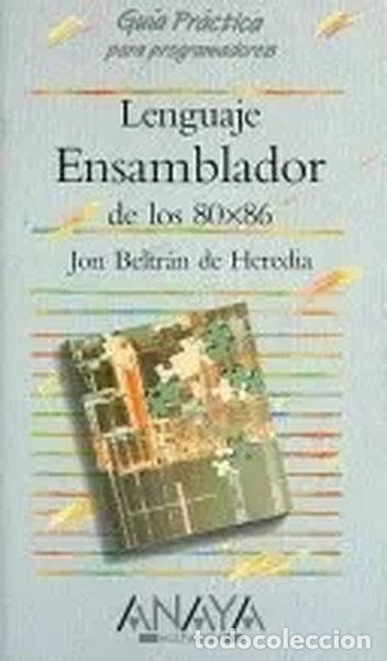 books: Lenguaje ensamblador de los 80x86- 9788476146224