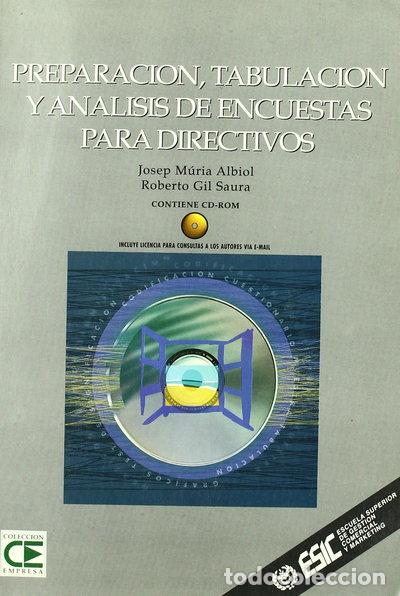 books: Preparaci&oacute;n, tabulaci&oacute;n y an&aacute;lisis de encuestas para directivos- 9788473561785