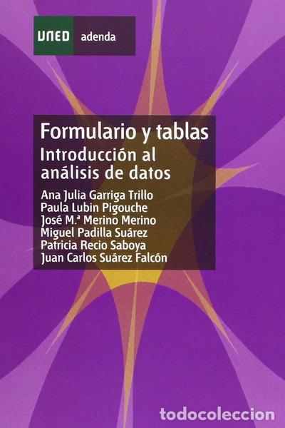 B&uuml;cher: Formulario y tablas. Introducci&oacute;n al an&aacute;lisis de datos- 9788436260410
