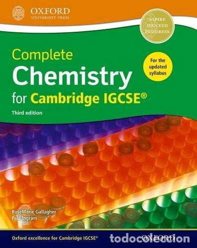 Libros: Complete Chemistry for Cambridge IGCSE- 9780198308706