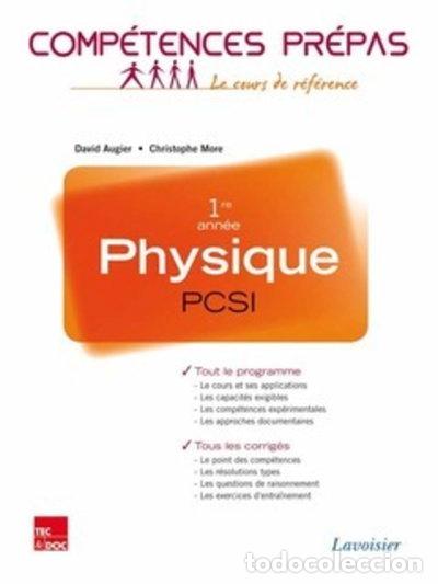 books: Physique 1re ann&eacute;e PCSI- 9782743015107