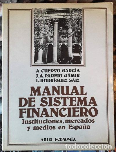 Libros: Manual de sistema financiero- 9788434420267
