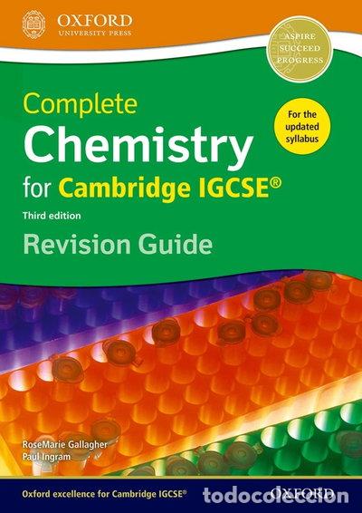 Livros em segunda m&atilde;o: Complete Chemistry for Cambridge IGCSE Revision Guide- 9780198308737