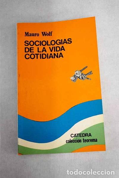 Livros em segunda m&atilde;o: Sociolog&iacute;as de la vida cotidiana- 9788437603339