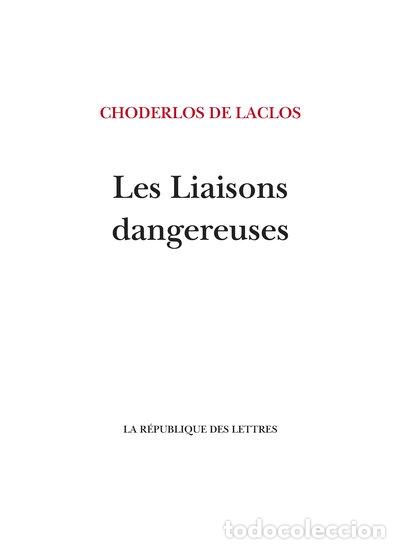 Libros: Les liaisons dangereuses- 9782824912356 - Foto 1