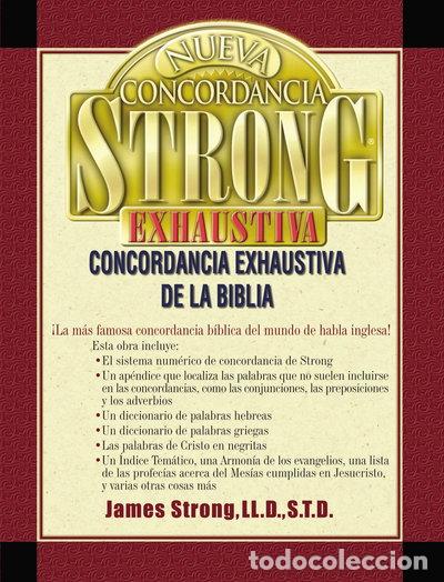 Libros: Nueva Concordancia Strong Exhaustiva- 9780899223827