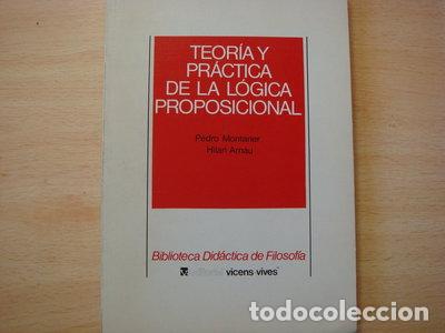 Libros: Teor&iacute;a y pr&aacute;ctica de la l&oacute;gica proposicional- 9788431622237 - Foto 1