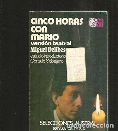 Livres: Cinco horas con Mario- 9788423920839