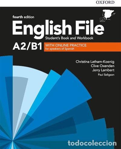 Libros: English File A2/B1 Student's Book and Workbook- 9780194036351