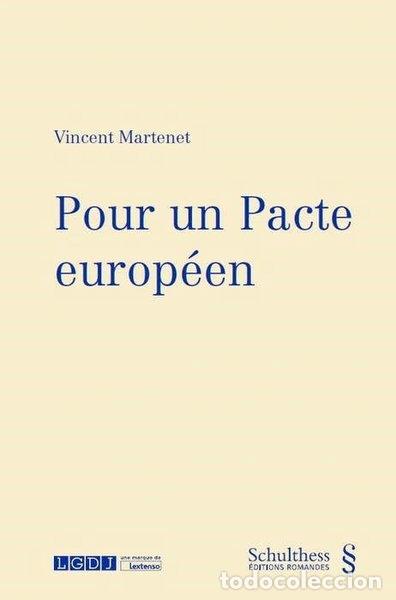 Libros: Pour un pacte europ&eacute;en- 9783725586387